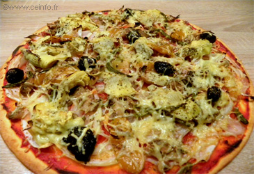 Recette Pizza saisonnière 