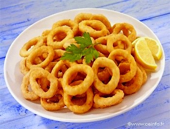 Recette Beignets de calamars à la romaine 