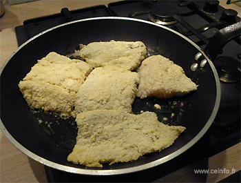 Recette Filets de lieu noir panés 