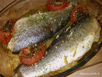 Recette Loup de mer au whisky 