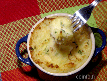 Recette Brandade de morue Parmentier - Recette - [Niveau facile] 