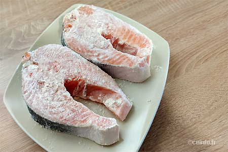 Darnes de saumon façon meunière Recette Darnes de saumon façon meunière