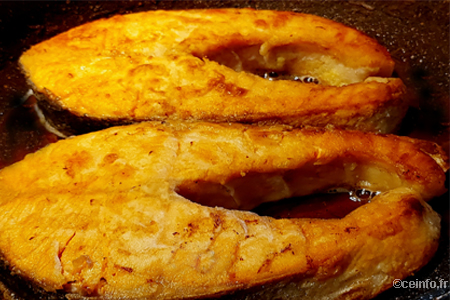 Darnes de saumon façon meunière Recette Darnes de saumon façon meunière