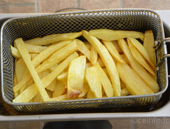 Recette Frites maison, croustillantes et dorées  [Recette très facile] 