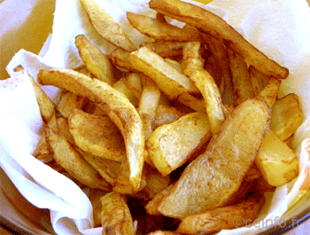 Recette Frites maison, croustillantes et dorées  [Recette très facile] 