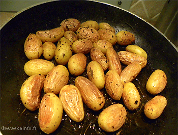 Pommes De Terre Grenaille Sautées à La Poêle Recettes à Base De Pommes De Terre