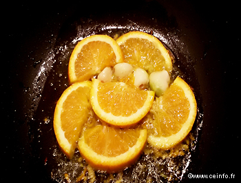 Recette Pommes de terre rôties à l'orange 