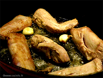 Recette Filet mignon de porc cuit au lait et ses pommes de terre 