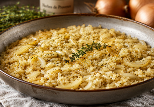 Recette Risotto dit aussi "riz poêlé" 