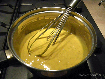 Recette Sauce au curcuma et miel pour poisson [light - sans huile, ni beurre] 