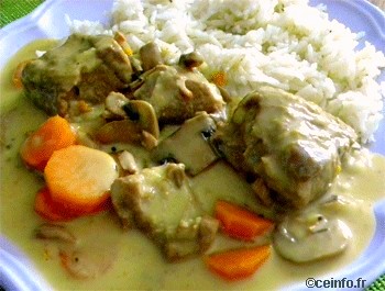 Recette Blanquette de veau  [Recette facile] 