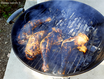 Recette Poulet au barbecue et marinade 