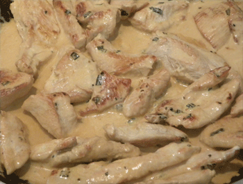 Recette Blancs de poulet sauce ciboulette - Recette [très facile] 