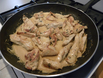 Recette Blancs de poulet sauce ciboulette - Recette [très facile] 