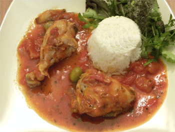 Recette Poulet à la sauce tomate [très facile] 