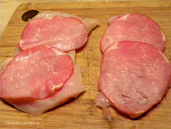Recette Rouleaux de poulet au bacon 